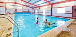 Heated Indoor Swimming Pool at Trevalgas Cottages near Bude, Cornwall